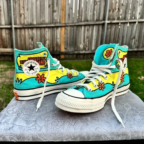 Converse Chuck Taylor All-Star 70 Hi Scooby-Doo The Mystery Machine LIKE NEW
